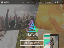 Tablet Screenshot of maturisystem.com